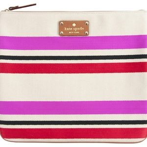 Kate Spade Oak Island Stripe Adrienne Pouch